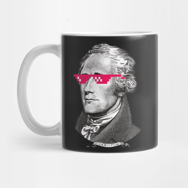 Awesome Pink Shades Alexander Hamilton by X_basilisk_X